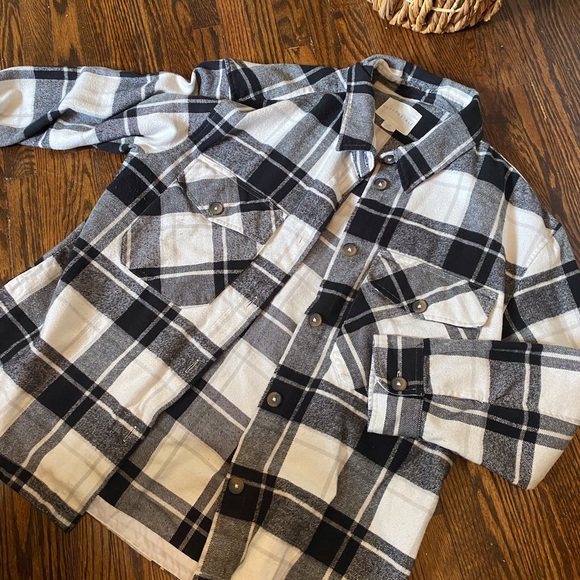 Plaid Shacket - Picture 1 of 3